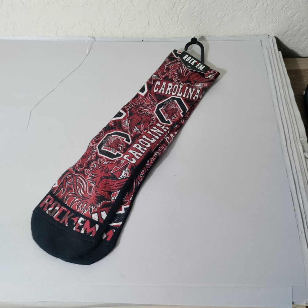 Rock 'Em South‎ Carolina Gamecocks -  Socks Size Large/XL 9-13